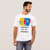 T-shirt Journée Européenne Des Langues (Devant entier)