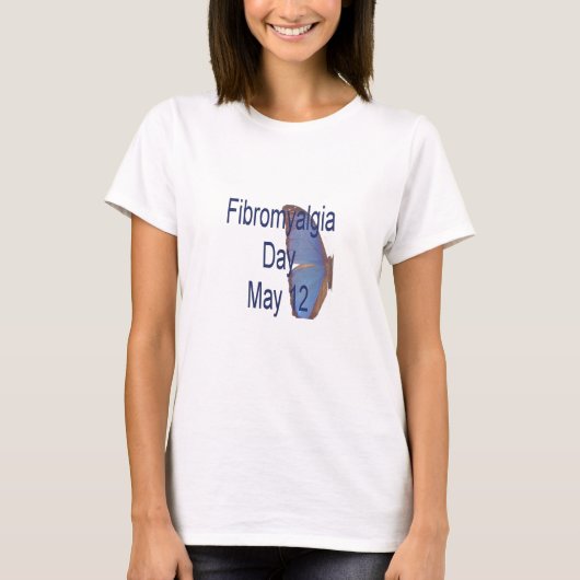 T-SHIRT JOURNÉE FIBROMYALGIE (Devant)