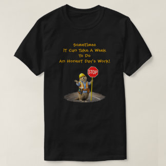T-shirt "Journée honnête" (1)