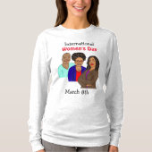 T-shirt Journée internationale de la femme - 8 mars (Devant)
