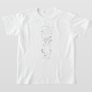 T-shirt Journée internationale de la femme Minimaliste Lig