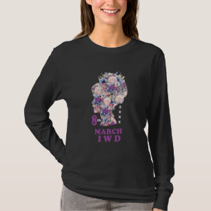 T-shirt Journée internationale de la femme violette 2025