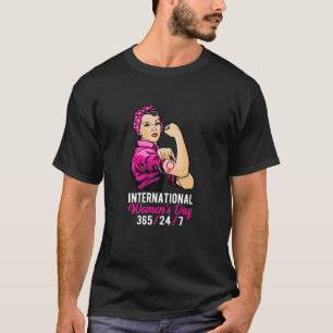 T-shirt Journée internationale des femmes 2022 Rompre le b