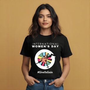 T-shirt Journée internationale des femmes 2026 Donner pour