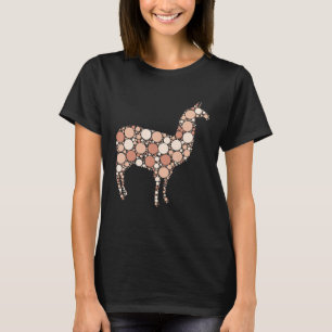 T-shirt Journée internationale des points Polka Dot Llama