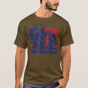 T-shirt Journée internationale des travailleurs Joyeuse Fê