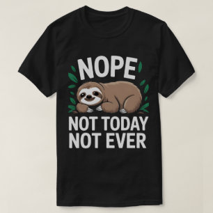 T-shirt Journée internationale du paresseux 2025 : Célébra