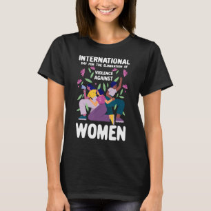 T-shirt Journée Internationale Pour L'Élimination De La Vi