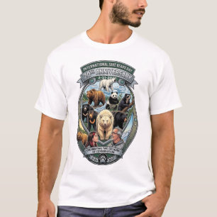T-shirt Journée internationale pour sauver les ours - 20e 