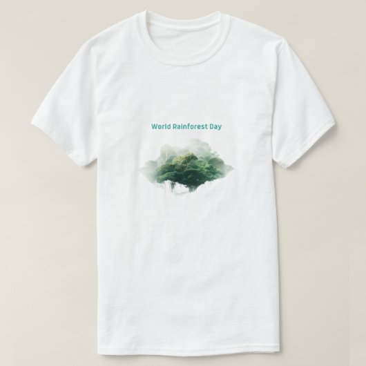 T-shirt Journée mondiale de la forêt tropicale (Design devant)