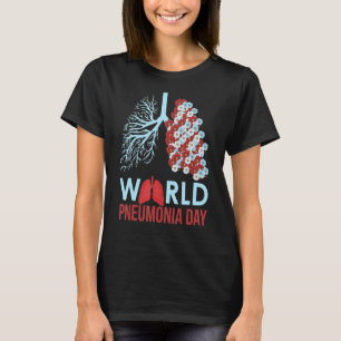T-shirt Journée Mondiale de la Pneumonie Humanité Solidari