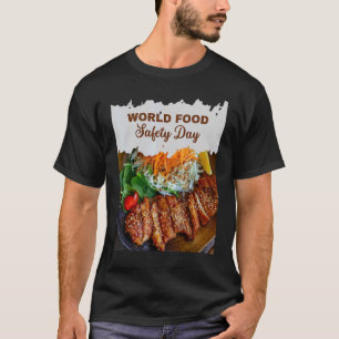T-shirt Journée Mondiale De La Sécurité Alimentaire 7 Juin