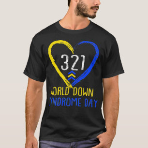 T-shirt Journée mondiale de la sensibilisation au syndrome