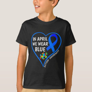 T-shirt Journée mondiale de la Sensibilisation sur l'autis