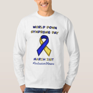 T-shirt Journée mondiale de la trisomie 21 - 21 mars