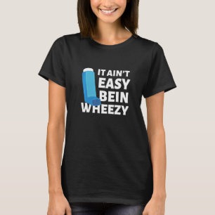 T-shirt Journée Mondiale de l'Asthme Il n'est pas facile d