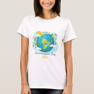 T-shirt Journée mondiale de l'environnement 2023 Custom Te