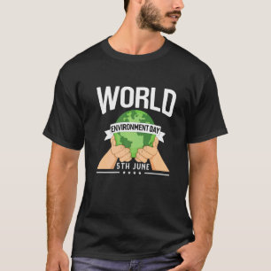 T-shirt Journée mondiale de l'environnement Environnement