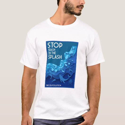 T-shirt Journée mondiale de l'océan (Devant)
