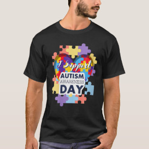 T-shirt Journée mondiale de sensibilisation à l'autisme de