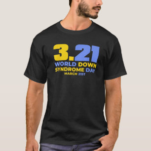 T-shirt Journée mondiale de sensibilisation au syndrome d'