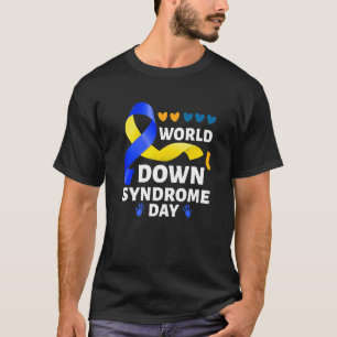 T-shirt Journée mondiale de sensibilisation au syndrome de