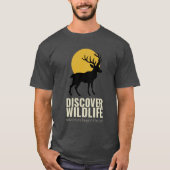 T-shirt Journée mondiale des animaux - Découvrez la faune (Devant)