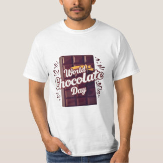 T-shirt Journée mondiale du chocolat