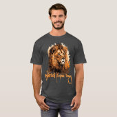 T-shirt Journée mondiale du lion (Devant entier)