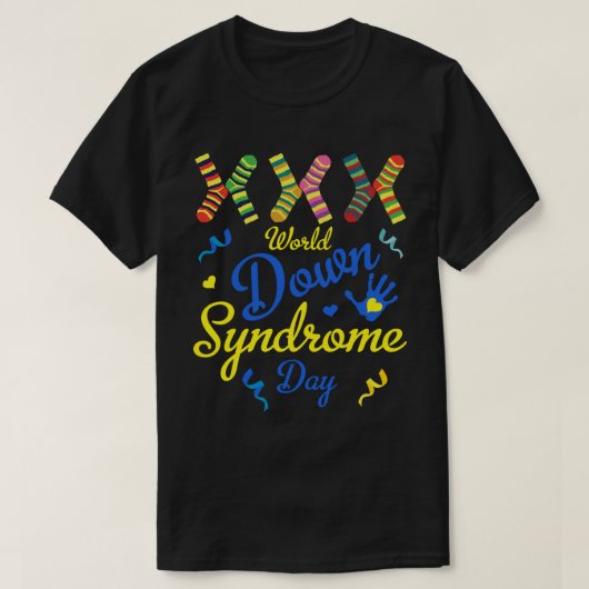 T-shirt Journée mondiale du syndrome de Down (Design devant)