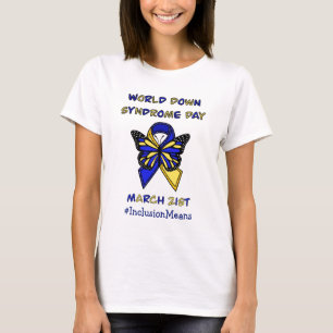 T-shirt Journée mondiale du syndrome de Down - 21 mars