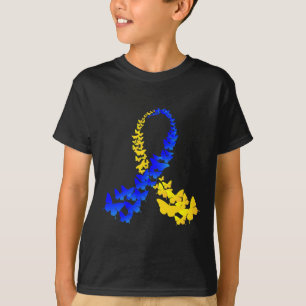 T-shirt Journée mondiale du syndrome de Down femmes enfant