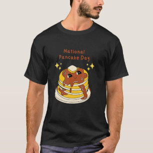 T-shirt Journée nationale des crêpes 26 septembre crêpe