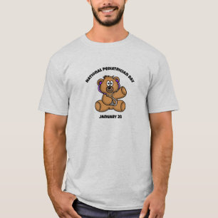 T-shirt Journée nationale des pédiatres Teddy Bear Doctor 