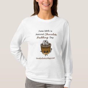 T-shirt Journée nationale du boudin de chocolat 26 juin No