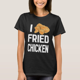 T-shirt Journée nationale du poulet frit J'aime le poulet