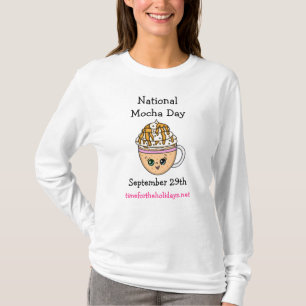 T-shirt Journée nationale Mocha 29 septembre Vacances am