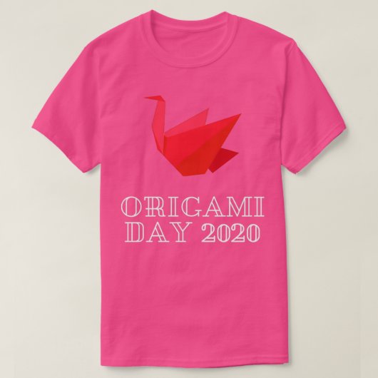T-shirt Journée Origami 2020 (Design devant)