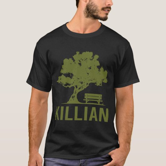 T-shirt Journée paisible - Killian Nom (Devant)