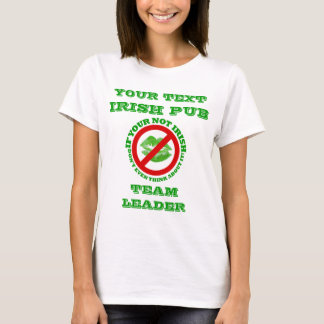 T-shirt Journée personnalisée de St Patrick
