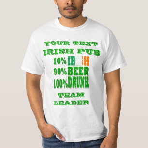 T-shirt Journée personnalisée de St Patrick
