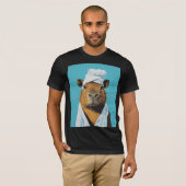 T-shirt Journée Spa de Capybara (Devant entier)