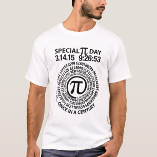 T-shirt Journée Spéciale Pi 2015, Spiral