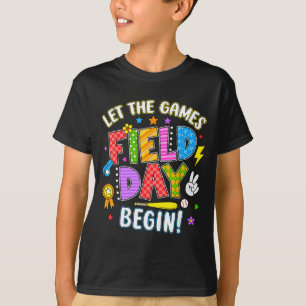 T-shirt Journée sur le terrain Que les jeux commencent Ens