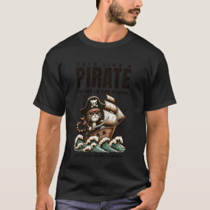 T-shirt Journée Talk Like a Pirate ou Marche sur la Planch