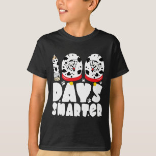 T-shirt Jours Chien Dalmatien Plus Intelligent 100 Jours D