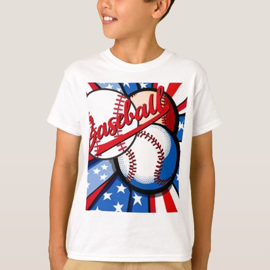 T-shirt Jours de baseball (Devant)