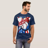 T-shirt Jours de baseball (Devant entier)