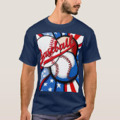 T-shirt Jours de baseball (Devant)