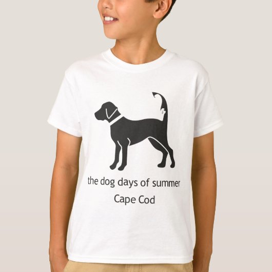 T-SHIRT JOURS DE CHIENS D'ÉTÉ (Devant)